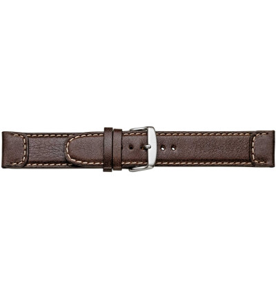 Uhrenband Braun glatt, Soft Vintage