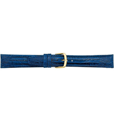 Uhrenband Blau, Teju-Prägung