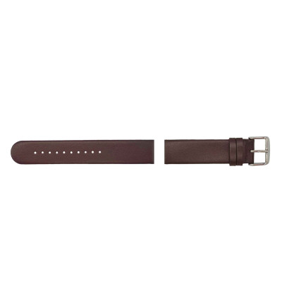 Uhrenband Dunkelbraun, Apfel Vegan, 6155