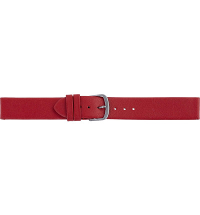 Uhrenband Beach 2 Dunkelrot glatt | Breite konstant
