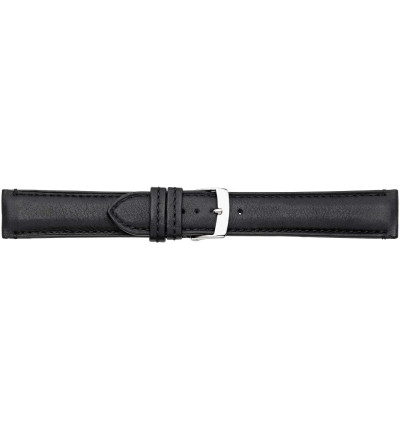 Uhrenband Schwarz genarbt, Berlin 3448