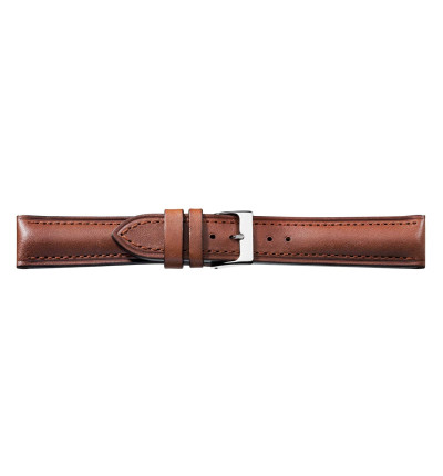 Uhrenband Braun glatt, Italo-Chrono, 6565