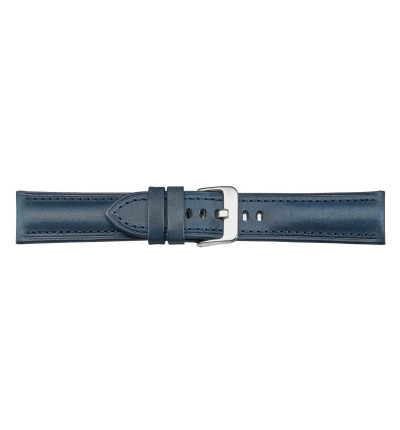 Uhrenband Blau glatt, Italo-Pan, 0588