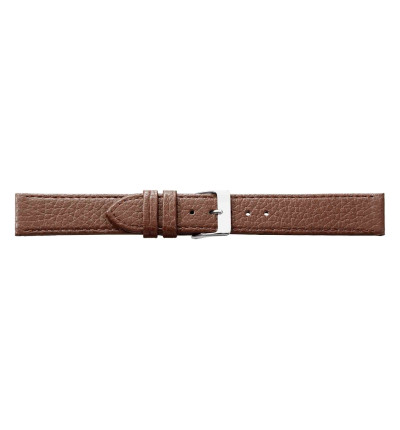 Uhrenband Lady Edition Braun genarbt | Breite konstant