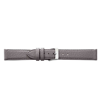 Uhrenband Lady Edition Dunkelgrau genarbt | Breite konstant