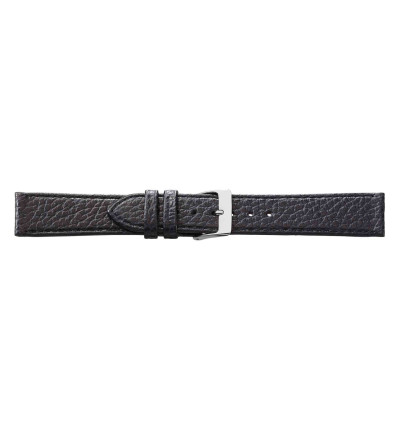 Uhrenband Lady Edition Schwarz genarbt | Breite konstant