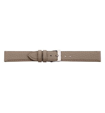Uhrenband Lady Edition Taupe genarbt | Breite konstant