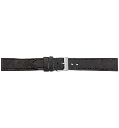 Uhrenband Schwarz glatt, Piemont, 1847