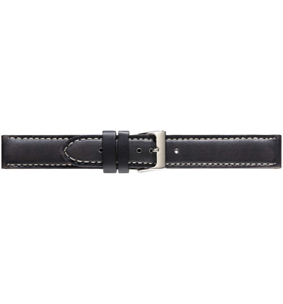 Uhrenband Asphalt glatt, Rustico, 0244