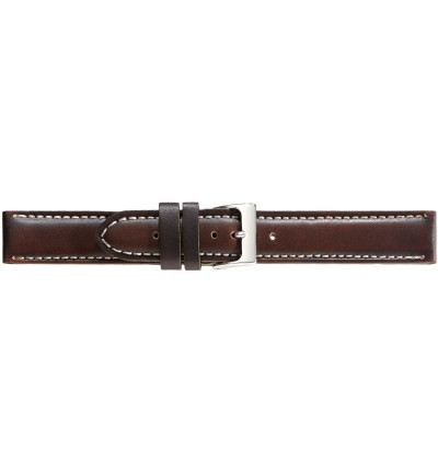 Uhrenband Maroni glatt, Rustico, 0255
