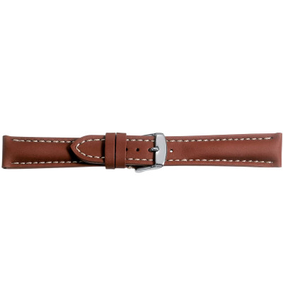 Uhrenband Cognac glatt, Swiss-Chrono 1, 6360