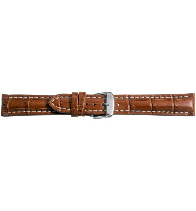 Uhrenband Honig Kroko, Swiss-Chrono 2, 6460