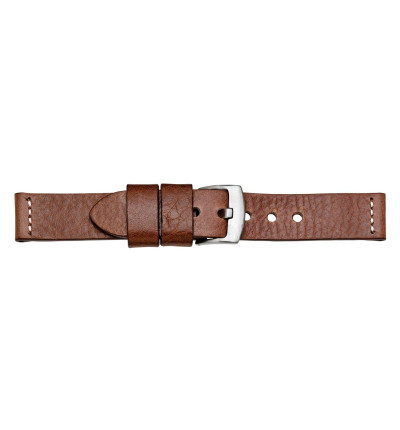 Uhrenband Braun, Herzog Vintage-Grain