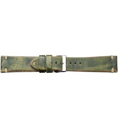 Uhrenband Moosgrün, Vintage Passion