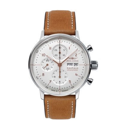 Iron Annie Ersatzarmband "Bauhaus 1" 5020-4, 22 mm braun
