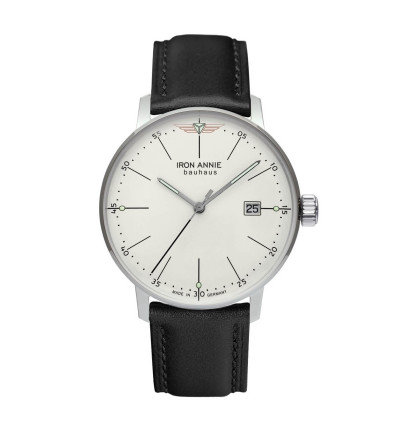 IRON ANNIE Ersatzarmband "Bauhaus" 5044-1, 20 mm schwarz