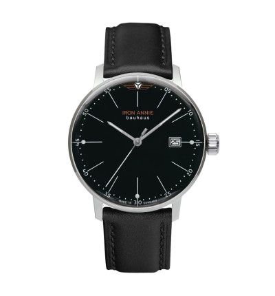 Iron Annie Ersatzarmband "Bauhaus 1" 5044-2, 20 mm schwarz