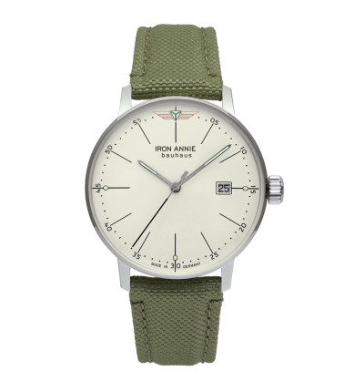 Iron Annie Ersatzarmband "Bauhaus" 5034-1, 20 mm khaki