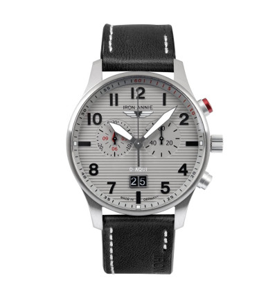 Iron Annie Ersatzarmband "D-Aqui" 5686-4, 22 mm schwarz