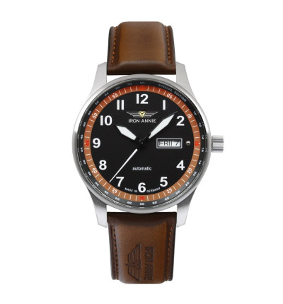 Iron Annie Ersatzarmband "F13 Tempelhof" 5668-5, 22 mm braun