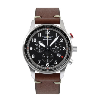 Iron Annie Ersatzarmband "F13 Tempelhof" 5688-2, 22 mm braun