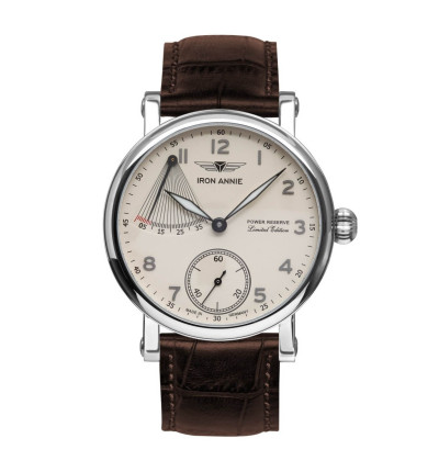 Iron Annie Ersatzarmband "Jubiläum 30 Jahre" 5902-5, 22 mm braun