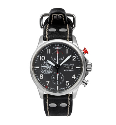 Iron Annie Ersatzarmband "NATO AWACS" 5826-2, 22 mm schwarz