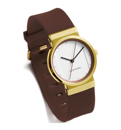 Ersatzarmband für Jacob Jensen Damen-Armbanduhr New Shiny 768