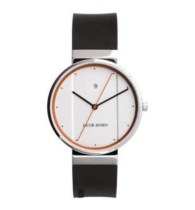 Ersatzarmband für Jacob Jensen Herren-Armbanduhr New Shiny 755