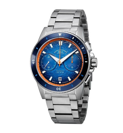 Mühle-Glashütte Ersatzband "Sportivo Active Chronograph" M1-52-02-MB silber