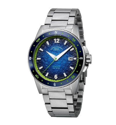 Mühle-Glashütte Ersatzband "Sportivo Compass Datum" M1-52-22-MB silber