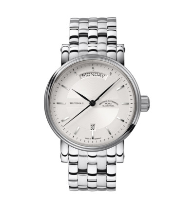 Ersatzarmband für Mühle Glashütte Uhr Teutonia 2 Tag/Datum