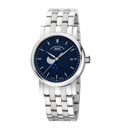 Mühle-Glashütte Ersatzband Teutonia 4 BlueMoon M1-44-62-MB Edelstahl