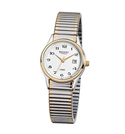 Regent Damenuhr F461, bicolor