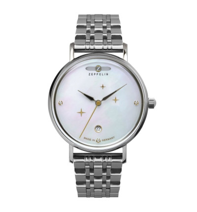 ZEPPELIN Uhrenarmband "Luna" 7131M-1, 18 mm silber