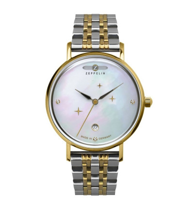 ZEPPELIN Uhrenarmband "Luna" 7131M-5, 18 mm bicolor
