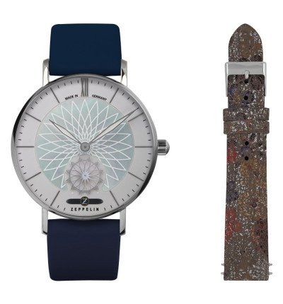 ZEPPELIN Damenuhr "Mandala" 8131-1 Set