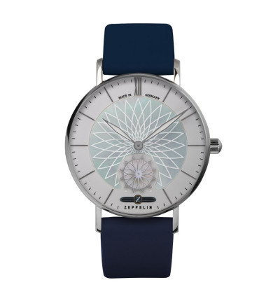 Zeppelin Uhrenarmband "Mandala" 8131-1 Set, 18 mm blau