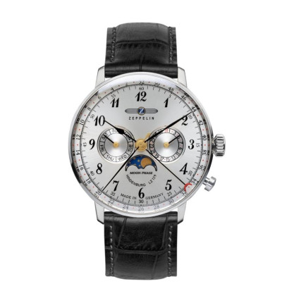 Ersatzarmband für Zeppelin Herrenuhr LZ 129 Hindenburg Mondphase, Modell 7036-1