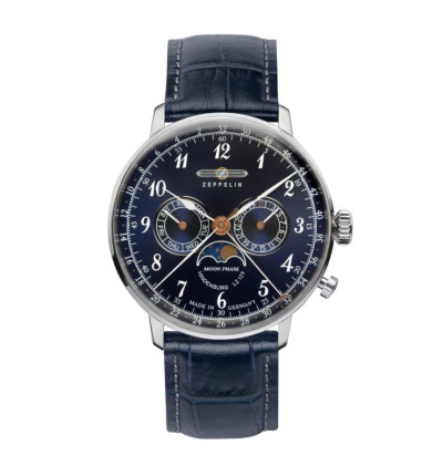 Ersatzarmband für Zeppelin Herrenuhr LZ 129 Hindenburg Mondphase, Modell 7036-3