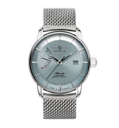 Zeppelin Ersatzarmband "Atlantic" 8462M-6, 22 mm silber