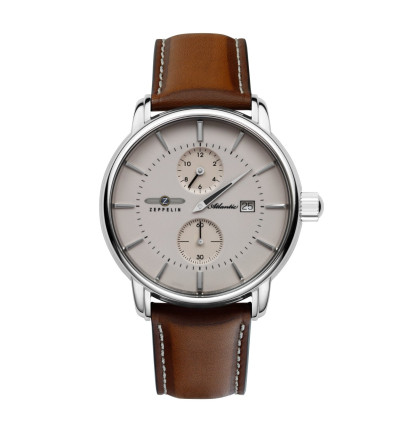 Zeppelin Ersatzarmband "Atlantic" 8426-5, 22 mm braun