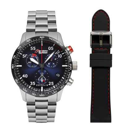 ZEPPELIN Herrenuhr "Eurofighter" 7298M-3 Set