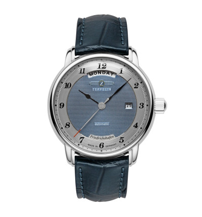 Zeppelin Ersatzarmband "Friedrichshafen" 8562-3, 20 mm blau