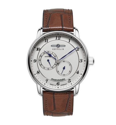 Zeppelin Ersatzarmband "Friedrichshafen" 8568-1, 20 mm braun