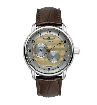 Zeppelin Ersatzarmband "Friedrichshafen" 8568-5, 20 mm braun