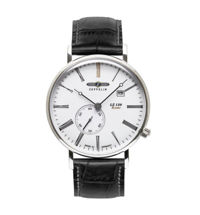 Zeppelin Ersatzarmband "LZ 120 Rome" 7134-1, 20 mm schwarz