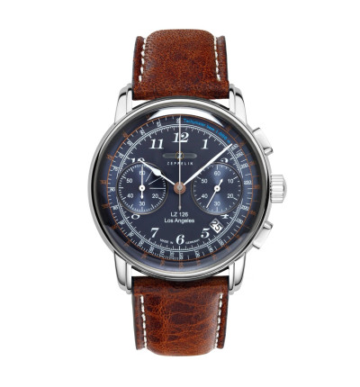 Ersatzarmband für Zeppelin Herrenuhr LZ 126 Los Angeles, Modell 7614-3