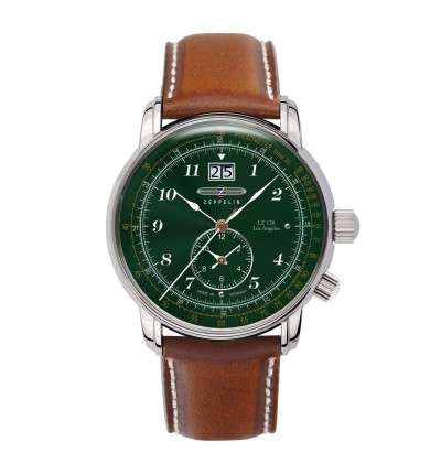 Zeppelin Ersatzarmband "LZ 126 Los Angeles" 8644-4, 22 mm braun