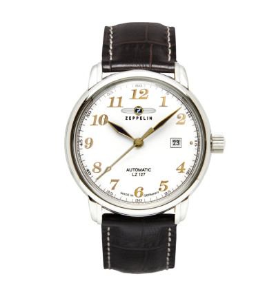 Zeppelin Herrenuhr 7656-1, Kollektion "LZ 127 Graf Zeppelin"